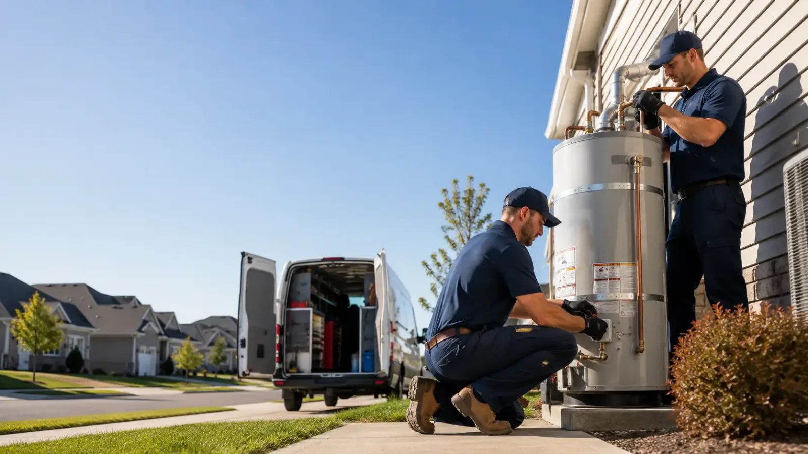 Water Heater Installation in Mount Blanchard, OH